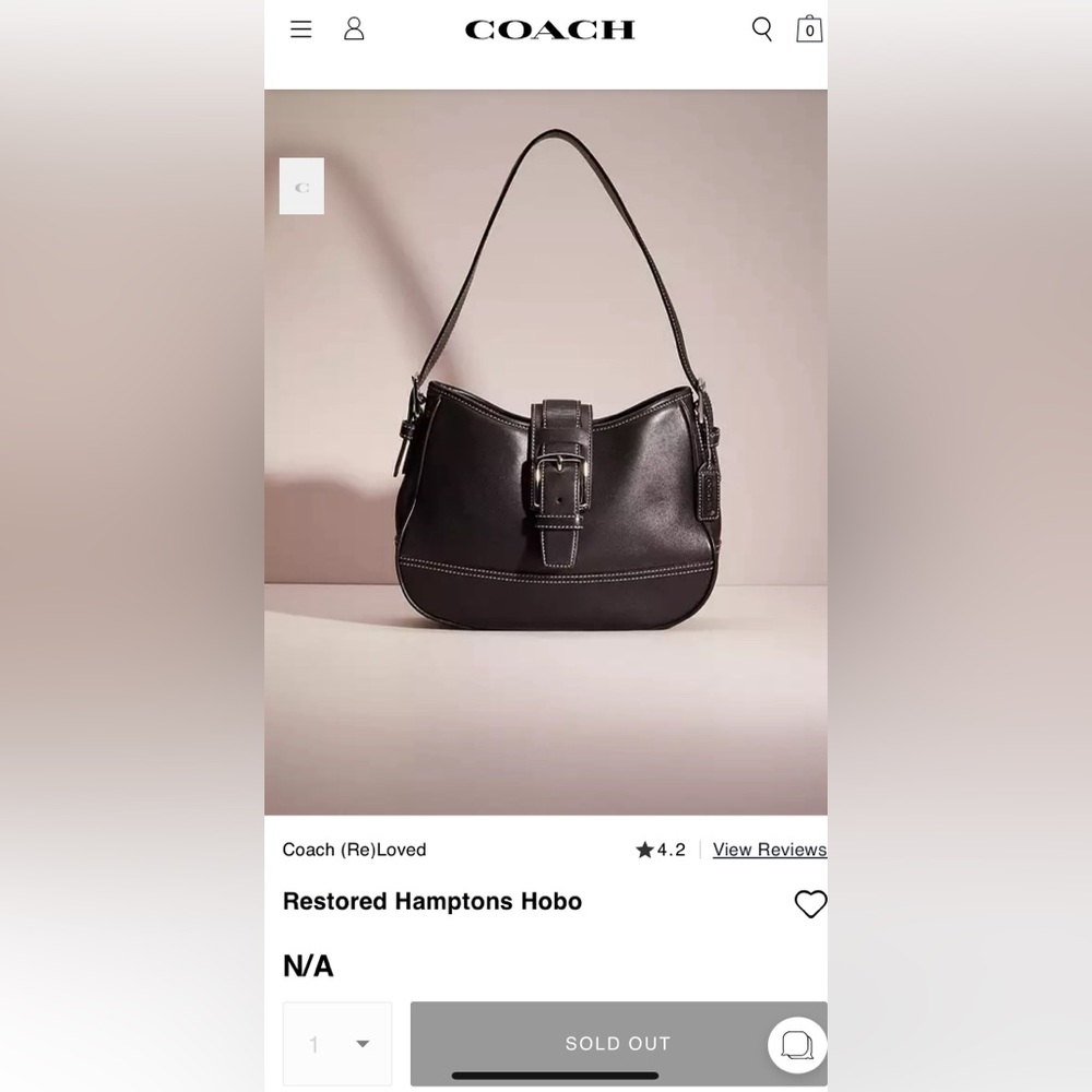 Coach Hampton Hobo bag